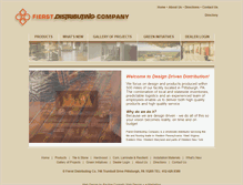 Tablet Screenshot of fierstdistributing.com